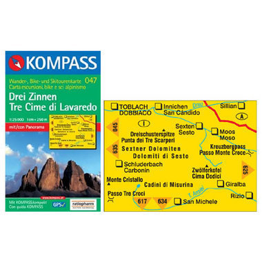 KOMPASS Carta N° 047 1:25.000 acquista in Online Shop Home  - Sportler