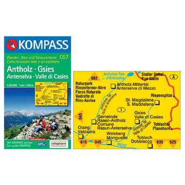 KOMPASS Carta N° 057 1:25.000 acquista in Online Shop Home  - Sportler