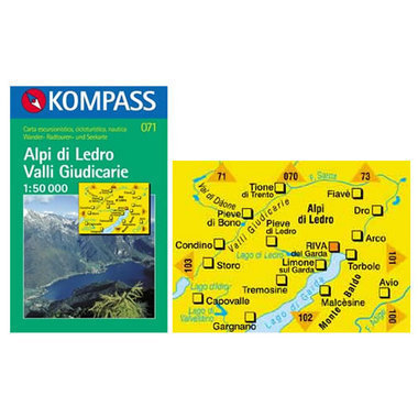 KOMPASS Carta N° 071 1:50.000 acquista in Online Shop Home  - Sportler