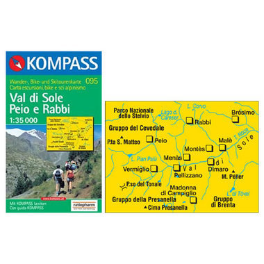 KOMPASS Carta N° 095 1:35.000 acquista in Online Shop Home  - Sportler