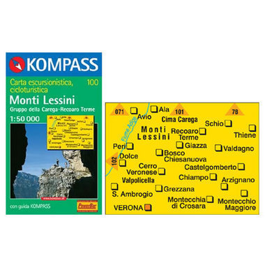 KOMPASS Carta N° 100 1:50.000 acquista in Online Shop Home  - Sportler