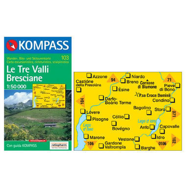 KOMPASS Carta N° 103 1:50.000 acquista in Online Shop Home  - Sportler