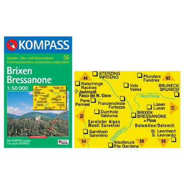 KOMPASS Carta N° 56 1:50.000 acquista in Online Shop Home  - Sportler