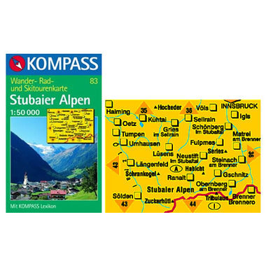 KOMPASS Carta N° 83 1:50.000 acquista in Online Shop Home  - Sportler