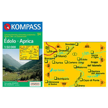 KOMPASS Carta N° 94 1:50.000 acquista in Online Shop Home  - Sportler