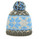 Barts Lunde Pom Kids Grey/Light Blue