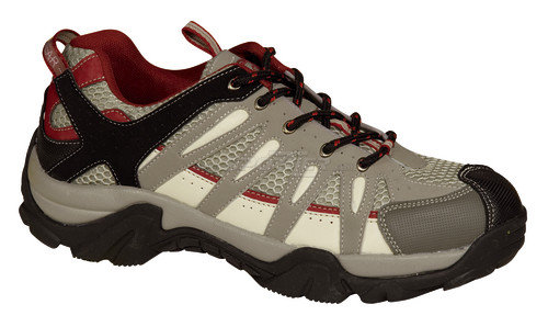 Grey/Red