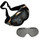 Briko Destroyer Goggles Clear Chrome + Green DL V Shiny Black (Chrome Clear DL V)