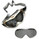 Briko Destroyer Goggles Clear Chrome + Green DL V White Pearl (Chrome Clear D LV)