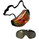 Briko Destroyer Goggles Orange (Red Chrome DL V)