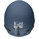 ARNETTE Plug In Helmet Matte Blue/Light Grey (back)