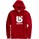 Burton Logo Vertical Pullover Hoodie Cardinal