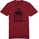 Burton Owl Slim Fit Tee S/S Cardinal