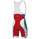 Castelli Melbourne Velocissimo Bibshort Blue Team Italia Back