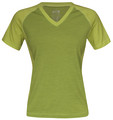 DRIZA BONE Stripe V-Neck S/S T W's