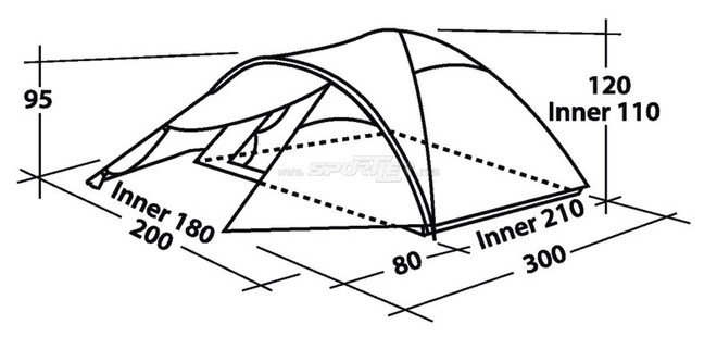Easy Camp Quasar 300 acquista in Online Shop Home  - Sportler
