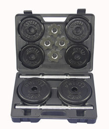Get Fit 20 kg Gewichte Set + Plastik Box