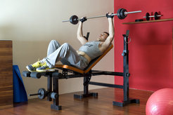 Get Fit Chrome Bar 1500 mm