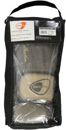 Get Fit Cowhide Boxing Gloves 10Z acquista in Online Shop Accessori box / arti marziali  - Sportler
