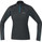 GORE Running Wear X-Running Zip Shirt L/S W's Black/Light Blue