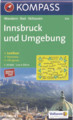 Karten / Literatur > Kompass Karten >  Kompass 036 Innsbruck und Umgebung | Innsbruck e dintorni 1:35.000