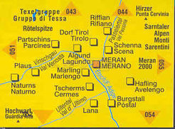 Kompass Carta N° 053 1:25.000