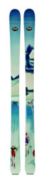Mountain Wave Push Telemark Set: Ski+Bindung (12/13)