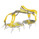 Salewa Aguille 2.0 Walk Steel/Yellow
