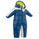 Salewa Bay Down Baby Overall Sea Blue/Snow