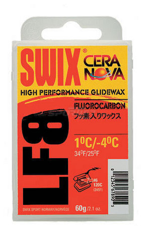 SWIX Paraffin LF8 Rot +1/-4° C. kaufen in Online Shop Langlaufen - Sportler