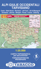 Tabacco Karte Nr. 019 1:25.000