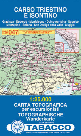 Tabacco Carta N° 047 1:25000 acquista in Online Shop Cartine Tabacco  - Sportler