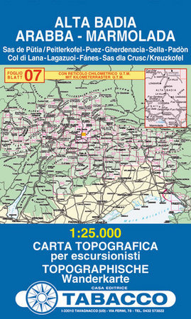 TABACCO Carta N° 07 1:25000 acquista in Online Shop Home  - Sportler