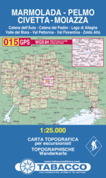Tabacco Karte Nr. 015 1:25.000