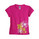 The North Face Girls' S/S Vaporwick Fleeing Flowers Tee Pink