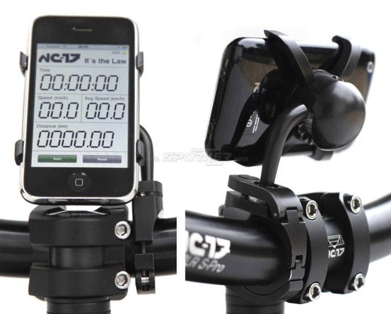 Wahoo NC-17 iPhone Bike Mount 3G, 3Gs kaufen in Online Shop Radzubeh&ouml;r  - Sportler