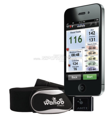 Wahoo Running Set: iPhone Dongle + Soft Heart Rate Belt acquista in Online Shop Accessori Utili  - Sportler