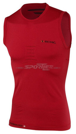 X-Bionic Running Speed Singlet Red/Black kaufen in Online Shop Running Bekleidung  - Sportler