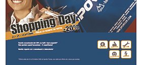 Shopping Days con sconti di 20 % su tutto a Sportler Treviso