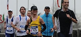 Sportler beim Treviso Marathon: doppelt dabei