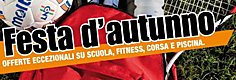 Festa d'autunno: Offerte imperdibili per scuola, fitness, corsa e piscina