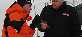 Radiosender S&uuml;dtirol 1 berichtet &uuml;ber das Sportler Lawinenzentrum