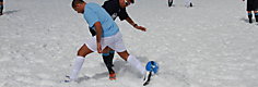Partita di calcio a 3.212 metri