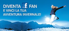 Facebook: in palio 100 fantastiche avventure invernali!