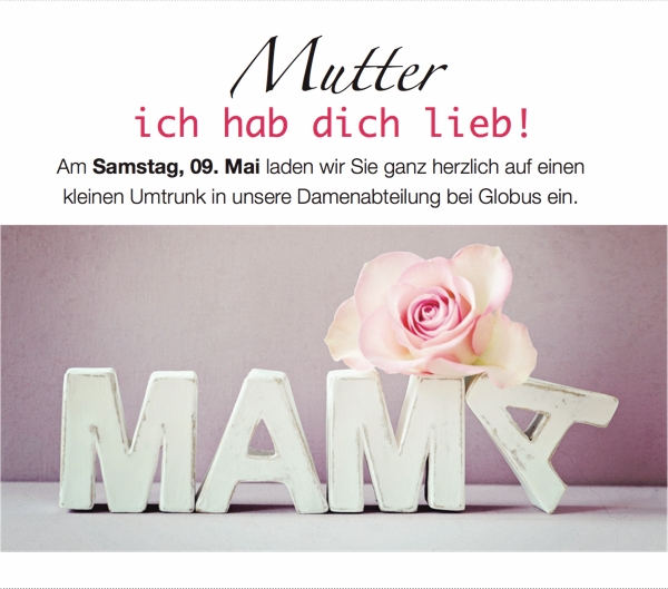 Fotoaktion zum Muttertag: Ganz einfach Danke sagen!