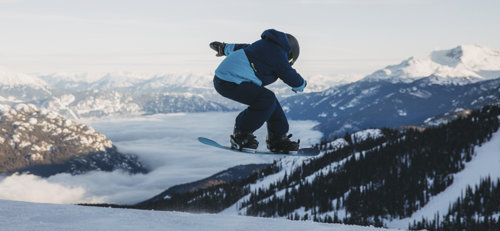 Sci e Snowboard Maglione su Dark Heather un Maglione alla moda per la stagione di neve
