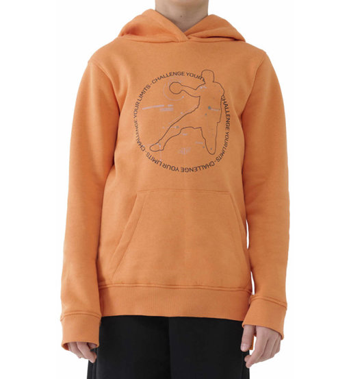 Felpa con Cappuccio Junior 4F: Comfort e Calore per lo Sport