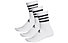 adidas 3-Stripes Cushioned - Socken (3 Paar) - Kinder, White