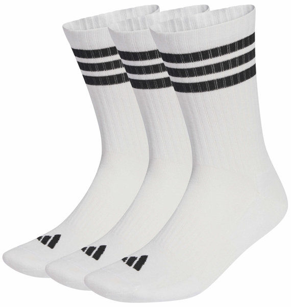 adidas 3Stripes Cushioned Sportswear Crew - kurze Socken - Herren, Gr. M 40-42 E