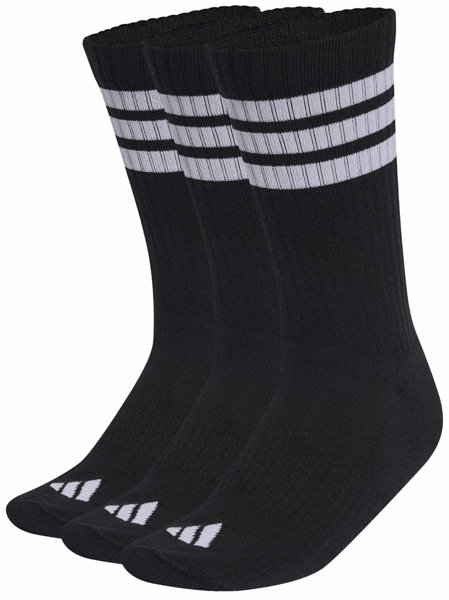 adidas 3Stripes Cushioned Sportswear Crew - kurze Socken - Herren, Gr. M 40-42 E